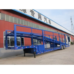 New Steel Car Transport Semi-<b>Trailer</b> with Automatic Transmission Diesel Engine 8-16 Vehicles Capacity 10 GVW Shandong - Product Image 4