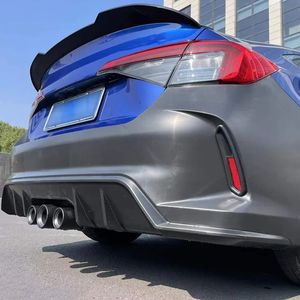 ชุดแต่งสไตล์ <span class=keywords><strong>Type</strong></span> <span class=keywords><strong>R</strong></span> คุณภาพสูง สเกิร์ตกันชนหลัง สำหรับ Honda <span class=keywords><strong>Civic</strong></span> รุ่นที่ 11 ปี 2022 ซีดาน แฮทช์แบค รุ่น Fe Fl - Product Image 4