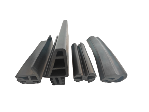 แถบซีลหน้าต่างกระจกสามชั้น แถบยางกันน้ำ EPDM แถบซีลกระจกแบบ H พร้อมบริการตัดสีดำ/ขาว - Product Image 3