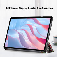 Pour Honor Pad X9 X8 Pro 2023 X8Pro ELN-W09 étui mignon licorne chat peint antichoc dur PC dos pour Honor Pad X9 X8 Pro tablette