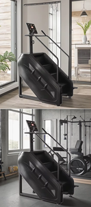 헬스장 운동기구 스테어 마스터 산악 등반 머신 전동 스텝퍼 계단 오르기 바디 빌딩 장비 - Product Image 5