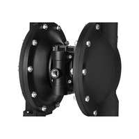 Pompa Diafragma CI BSK BA40CI-P991-A 1.5" Galvanis Pneumatik Kontrol Otomatis Penuh untuk Pengolahan Air Limbah, Slurry, dan Pupuk