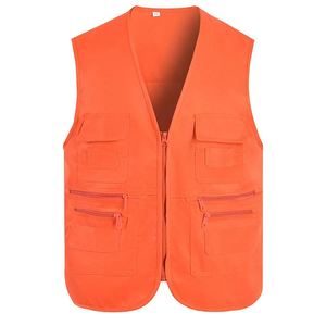 Gilet cargo multi-poches respirant pour homme, idéal pour l'escalade, la pêche, le tir, la randonnée, le journalisme et la photographie - Product Image 5