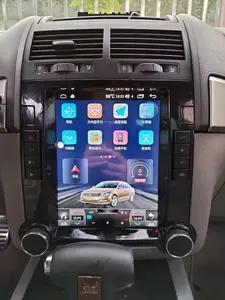 Мультимедийный DVD-плеер с вертикальным экраном, беспроводной связью Carplay, Android 11, автомагнитола, навигацией для Volkswagen Touareg 2003-2013, 10,4 дюйма