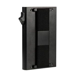 Portefeuille fin en métal grande capacité Casekey, porte-cartes avec protection RFID, étui pour cartes bancaires en aluminium avec bande élastique - Product Image 1