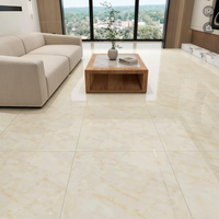 Carrelage en marbre onyx vert de luxe 600x600, dalle en porcelaine haute brillance pour murs et sols dans les cafés, bureaux, halls d'hôtels