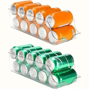 Contenitore per Frigorifero, Scatola in Plastica Trasparente di <span class=keywords><strong>Grandi</strong></span> <span class=keywords><strong>Dimensioni</strong></span> per Uso Domestico, Contenitore Organizzatore Antiurto per Snack e Oggetti Vari, Kitc - Product Image 2
