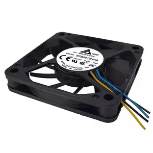 6010 12V 0.25A EFB0612HHA-X4U đôi bóng trục fan hâm mộ