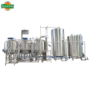 2000L Craft Beer Making Machine 20HL Micro Brewing Equipment