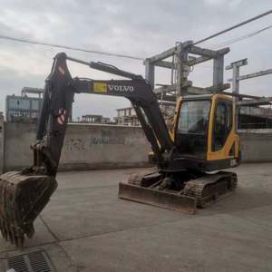 Miniexcavadora de orugas Volvo EC55 usada, características esenciales de 5,5 toneladas, componentes esenciales del núcleo del engranaje de la bomba del motor - Product Image 3