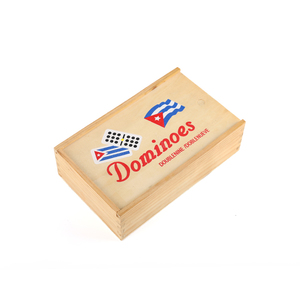Juego de dominó de caja de madera para entretenimiento, profesional, personalizado, doble, 9 unidades - Product Image 5