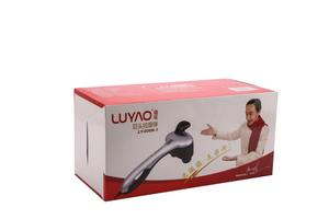 Martillo de masaje eléctrico de doble cabeza LUYAO con calor infrarrojo | Masajeador corporal de mano para alivio de tejidos profundos y relajación muscular - Product Image 3