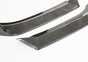 Welta Nouveau Kit Carrosserie Diffuseur 3 Pièces ABS pour Pare-chocs Avant, Fixation Bolt-On, Noir, pour 2017-2021 - Product Image 4