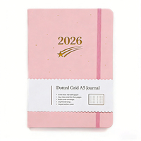 Agenda quotidien personnalisé 2026, journal à points, carnet de notes, agenda en cuir personnalisé, agenda A5, carnet de notes