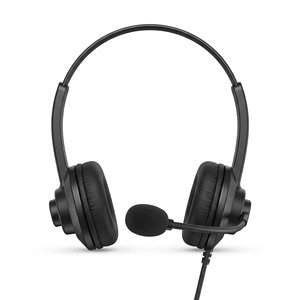 Auriculares con Cable con Conector de 3.5mm, Control Integrado, Llamadas HD y Cancelación de Ruido, Auriculares Telefónicos para Call Center, Online - Product Image 3