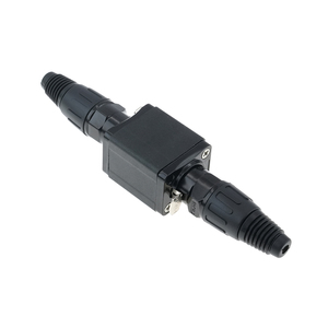 Cat6 <span class=keywords><strong>STP</strong></span> âm thanh Video <span class=keywords><strong>Adapter</strong></span> <span class=keywords><strong>RJ45</strong></span> Coupler nối đồng liên hệ với Nhôm Nhà ở màu Đen/bạc aokeysound sh003 nữ nữ - Product Image 5