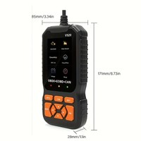 Nuevo Escáner de Diagnóstico OBD2 V520 2026, Lector de Códigos de Auto en 8 Idiomas, Detección de Códigos de Error del Motor, Eliminación de Códigos de Error, Cableado, 1 Año de Garantía