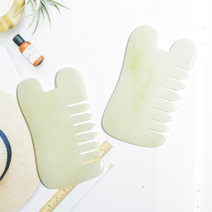 Nouveau peigne de Massage méridien transfrontalier de l'usine Design à carreaux lisses pour Salon de coiffure Soins de la tête Beauté Soins personnels - Product Image 2