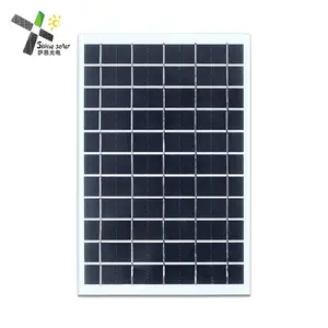 定制廉价paneles solares precio产品10w 20w 25无框光伏面板的摩洛哥、埃及、南非