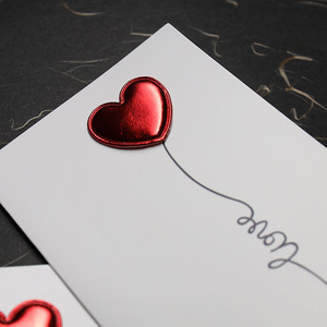 Cartes de vœux personnalisées de luxe en papier écologique imprimé sérigraphié pour affaires, <span class=keywords><strong>mariage</strong></span>, anniversaire, Saint-Valentin, remerciement - Product Image 6