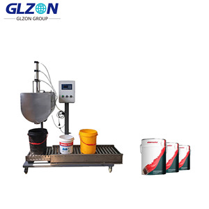 Machine de remplissage semi-automatisée de peinture et de revêtement pour seaux et tambours avec une précision et une vitesse élevées. - Product Image 5