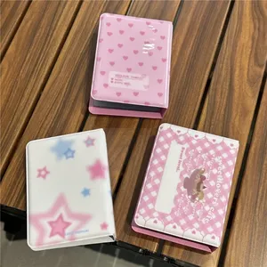 Porta Fotocard da 3 Pollici, Album Rosa per Foto Kpop, Album per Foto Istantanee Instax Mini, Libro per Collezionare <span class=keywords><strong>Fotografie</strong></span> di Idoli Coreani - Product Image 2