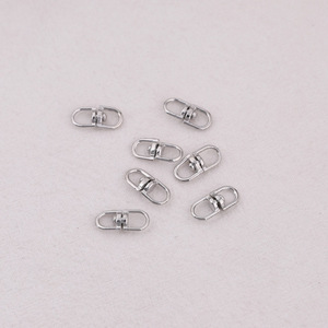 Hebilla Giratoria Metálica en Forma de Ocho, Bañada en Oro Blanco KKC, Accesorios DIY para Bolsos, Práctico Anillo Conector para Llavero - Product Image 4