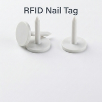 Étiquette RFID UHF pour clouage 860-960 MHz, étanche, passive, pour suivi des arbres et gestion forestière