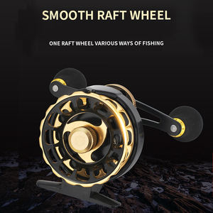 冰渔线轮碳纤维超轻型双制动最大拖动齿轮pisisifun幻比湖Baitcasting线轮 - Product Image 2