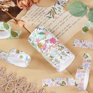 สติกเกอร์กระดาษวาชิสีทองแบบมีกาวในตัว สำหรับตกแต่งสมุดโน้ต ใช้ตกแต่งข้ามพรมแดน ชุดของขวัญส่งเสริมการขาย 12 เล่ม - Product Image 4