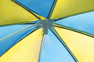 Bestway 56432 <strong>Splash</strong> Frame <strong>Pool</strong> in Shade with a Sun Canopy and Sprinkler Above Ground <strong>Swimming</strong> Paddling <strong>Pool</strong> - Product Image 5