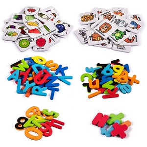 Lettres et chiffres magnétiques. Aimants en mousse alphabet 108 pièces, jouets éducatifs pour la maternelle et la pré-maternelle, pour l'orthographe et le comptage - Product Image 6