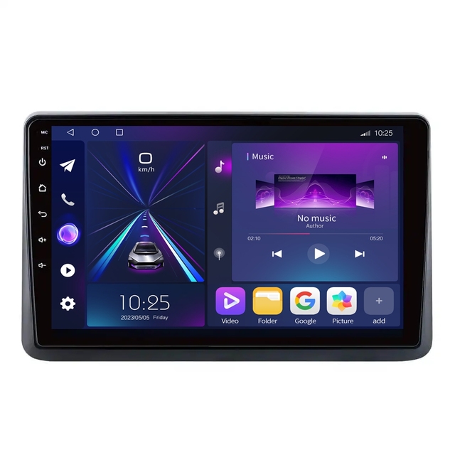 Android 10 Car Multimedia Player City 2020 Dashboard Car Radio Stereo Built-in GPS CarPlay Screen Video FM AM WiFi Amplifier