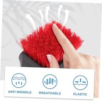 Trend ing Universal Wheel Reifen reinigungs set Rote Borste Zubehör Lang griff PP Rad Felgen reinigungs bürste Wasch handtuch Detail lierung