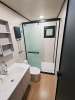Maisons conteneurs 20/40 pieds, maisons pliantes, maisons mobiles, studios extensibles, salles de bain, design moderne, certifiées CE, utilisation hôtelière et en salle de sport