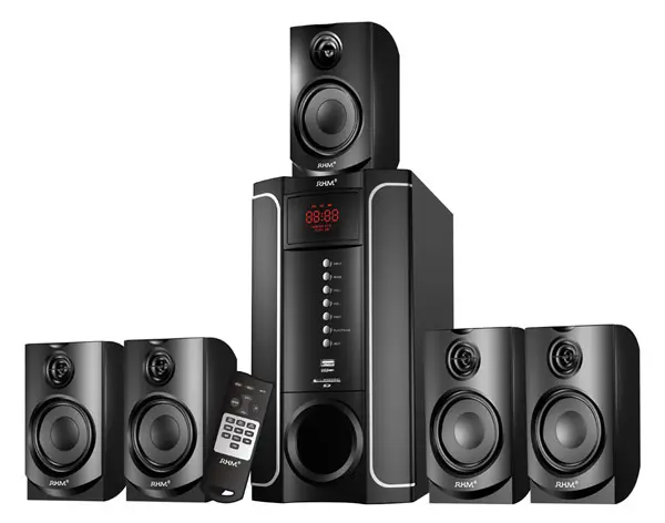 RHM classic 2.1CH Home Theatre speaker system surround sound performance