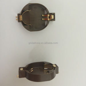 Boîtier de <span class=keywords><strong>pile</strong></span> bouton rond horizontal CR2032, brun, pour montage SMT - Product Image 6