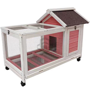 室内室外鸡舍用丝网金属跑笼可持续松木鸟笼鸟类兔子户外使用 - Product Image 3