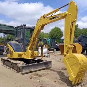 Mini-excavatrice Komatsu PC55MR avec chenilles en caoutchouc, moteur, pompe et roulement, cabine confortable, espace conducteur climatisé - Product Image 4