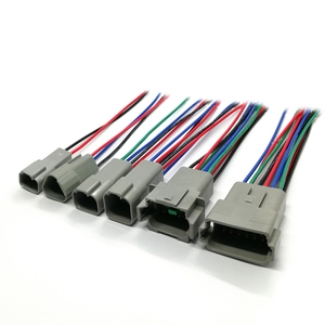 Maßgefertigter Grau-Schwarzer Automobilstecker Deutsch DT-Serie Wasserdichter Steckverbinder Pigtail-Kabel Kabelbaum - Product Image 2