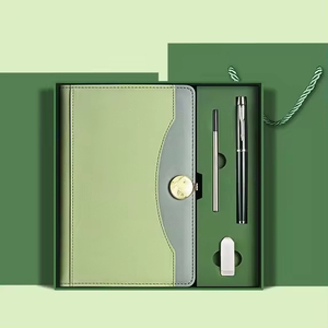Caja de Regalo Empresarial de Lujo Promocional, Cuaderno A5 con Memoria USB y Juego de Bolígrafos, Regalos Corporativos Ejecutivos para Oficina y Festividades - Product Image 3