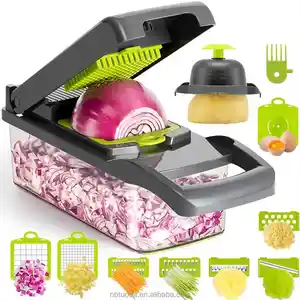 Multifunktion ale manuelle Hand Gemüse hacker Cutter Obst Mandoline Slicer Shredder Dicer