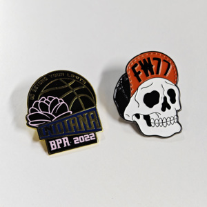 Badge en métal personnalisé, plaqué or rose, avec paillettes, thème anime et dessin animé, en émail souple ou dur, sans minimum de commande, fabrication de badges pour revers - Product Image 6