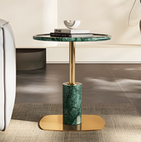 Table console moderne de luxe léger en pierre naturelle pour couloir, petit appartement, salon, villa, atelier – Sensation haut de gamme