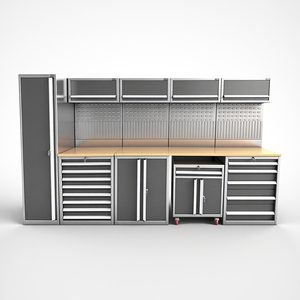 Armoires de garage robustes <span class=keywords><strong>Atelier</strong></span> de stockage multifonctionnel <span class=keywords><strong>Armoire</strong></span> à outils modulaire pour établi <span class=keywords><strong>Armoire</strong></span> à outils en métal - Product Image 3