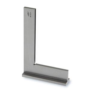 HELIOS PREISSER - 0370210 Cuadrado de taller de acero inoxidable con base, grado de precisión 1 - EAN 4029713207373 CUADROS Y COMPASES - Product Image 1
