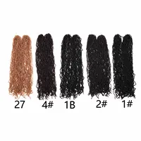 Rebecca faux locs – extension de cheveux synthétiques longs au crochet pour femmes, résistants à la chaleur, vente en gros, haute qualité