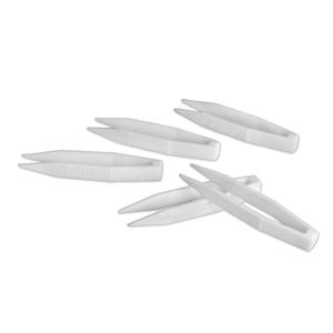 Mini formato pinzette di plastica, strumenti di trucco 57 millimetri di plastica cosmetici batuffolo di cotone nipper - Product Image 2