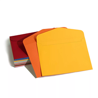 Amplop Dompet Kertas Kraft Daur Ulang Kustom Terlaris, Logo Kustom Timbul, Cetak Warna, Kualitas Tinggi, Harga Terjangkau untuk Bisnis
