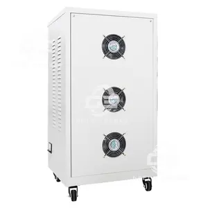 Stabilisateur de tension Certificat CE personnalisé SJW 50KVA 120KVA Servomoteur Stabilisateur de tension automatique triphasé